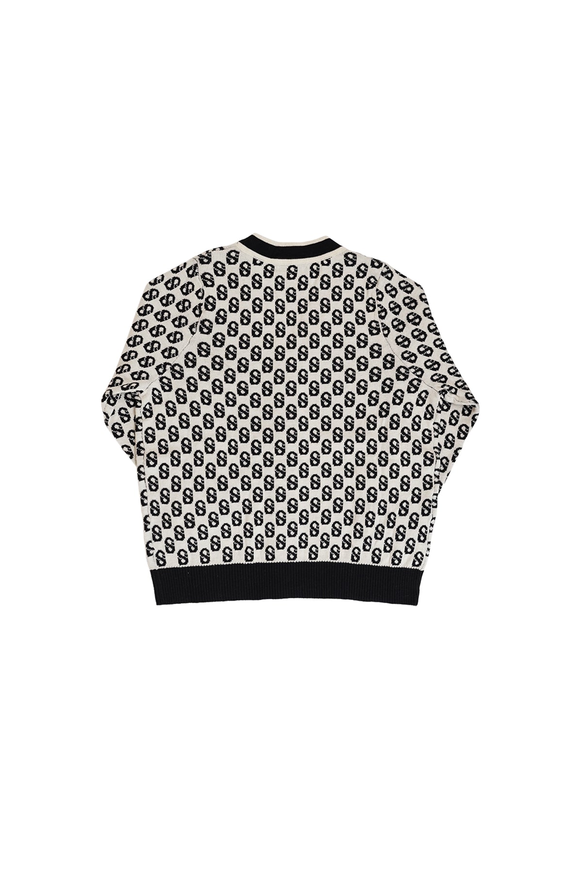 Everyday Kid's Monogram Cardigan - Cannoli Cream