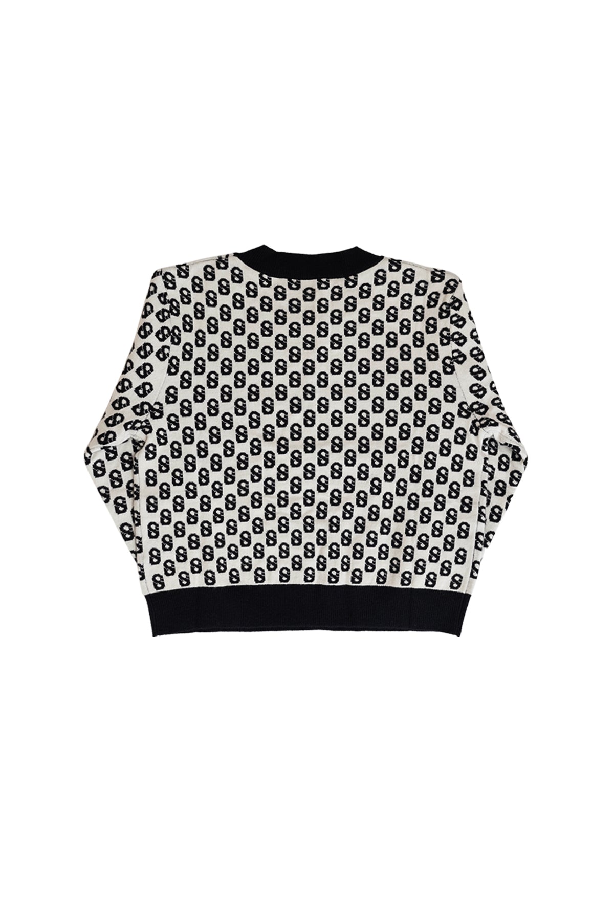 Kid's Signature Monogram Sweater - Black Pearl