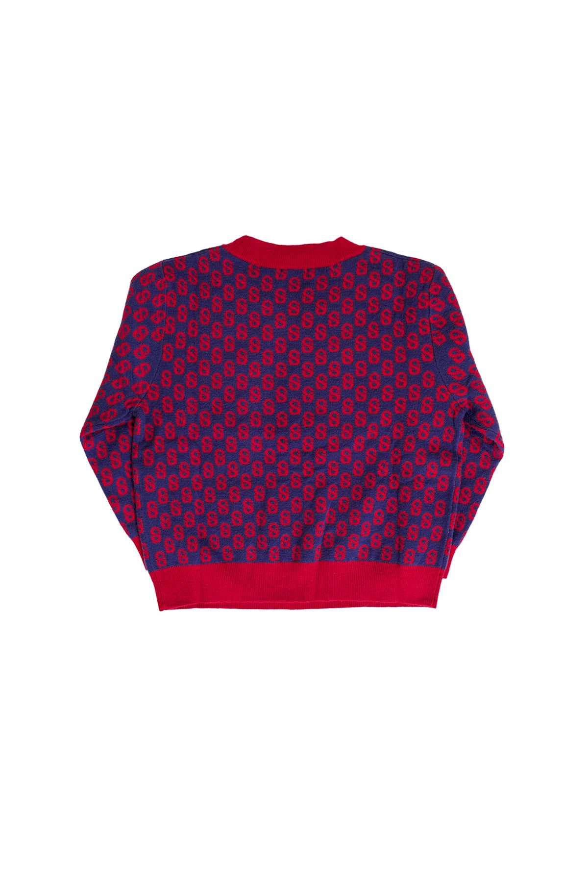 Everyday Kid's Monogram Sweater - Carmine