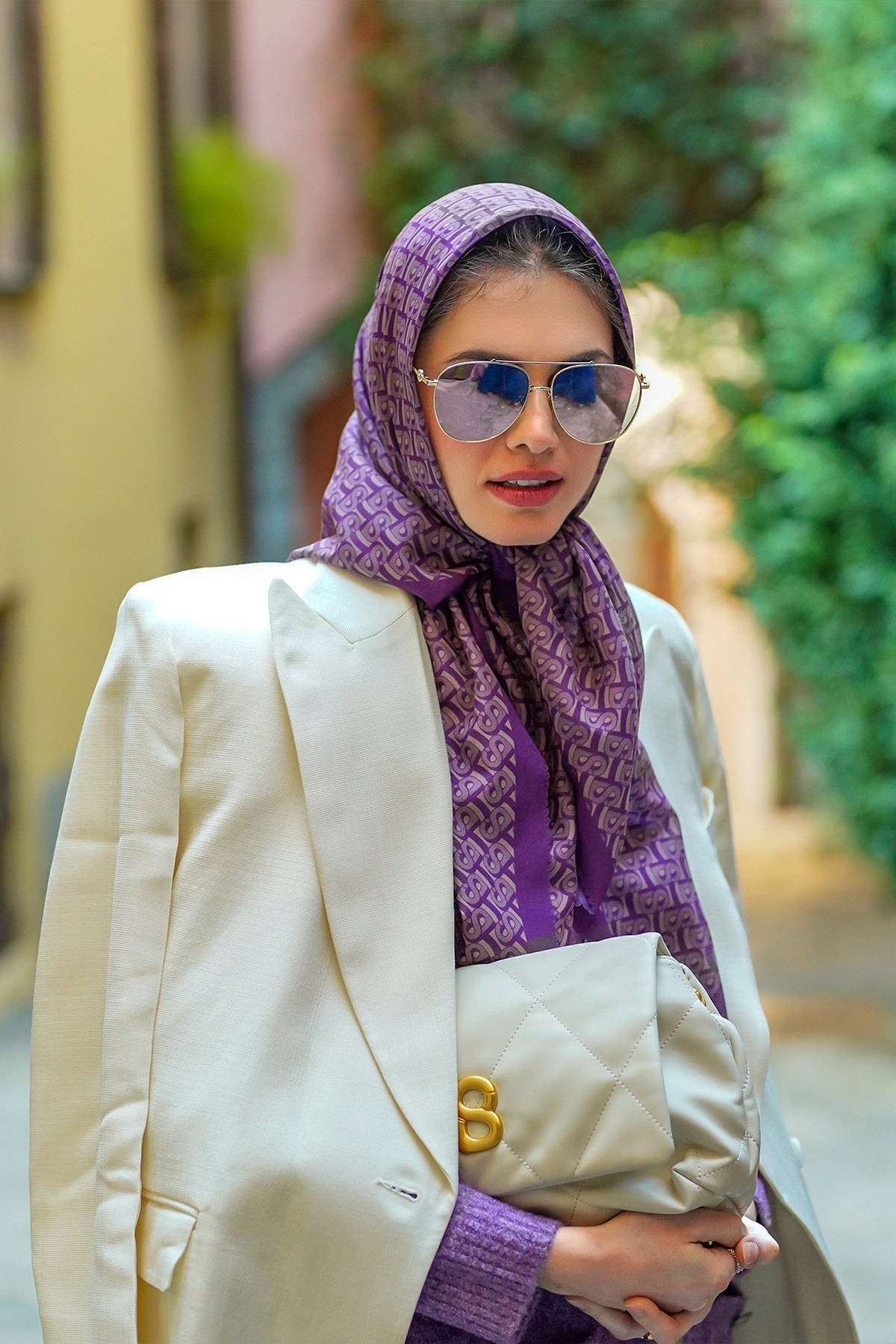 Bimu Voile Square - Majesty