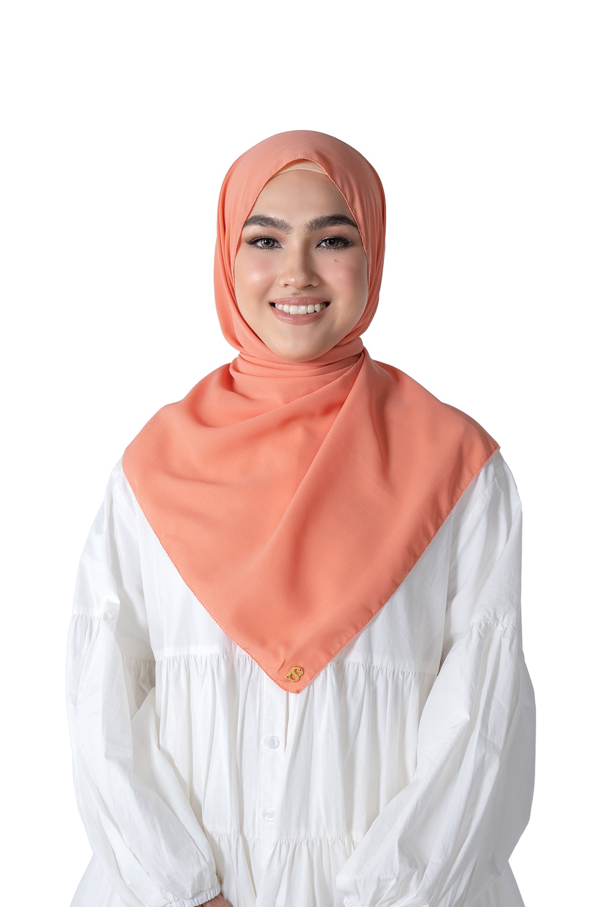 Lana Shawl in Peach Quartz