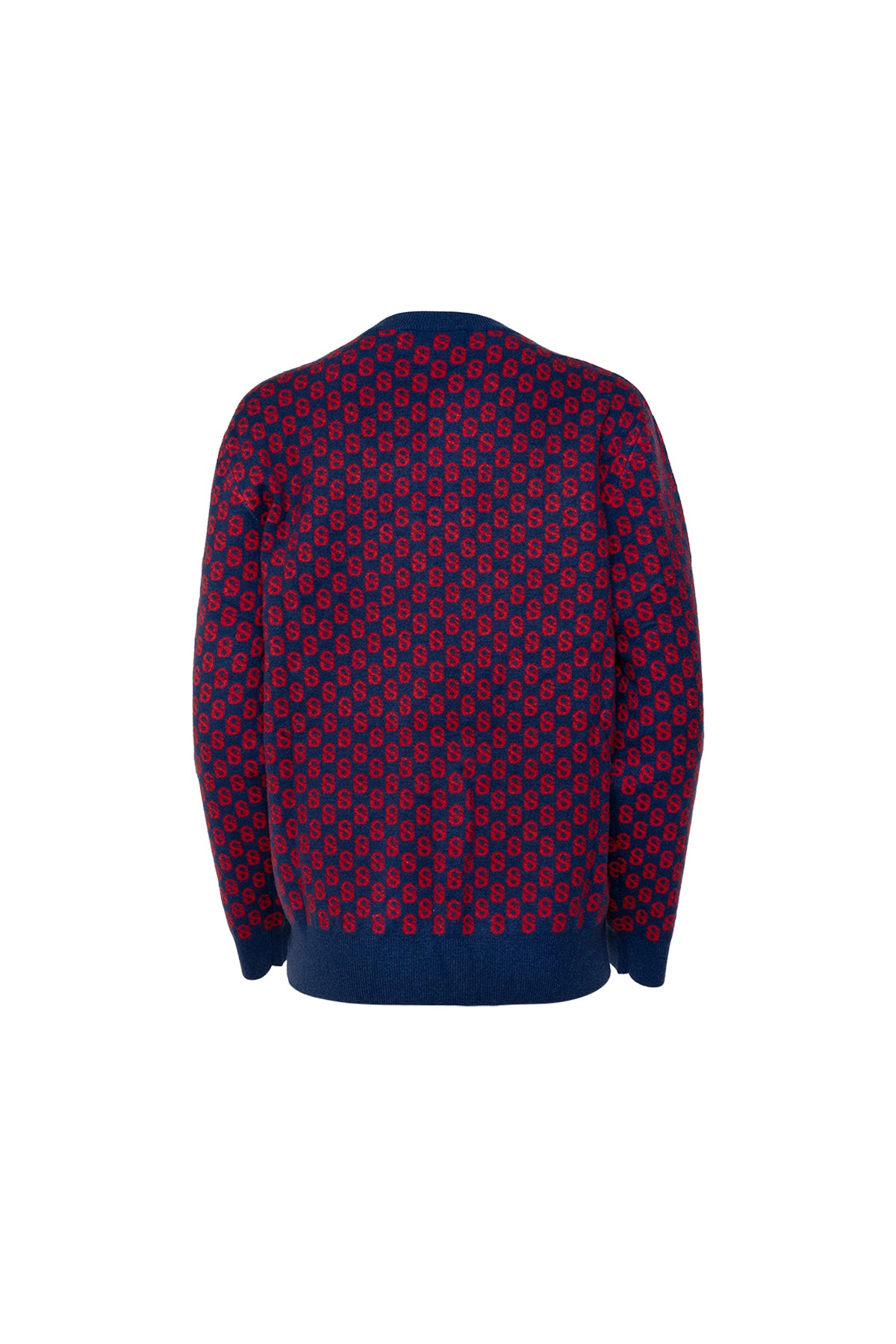 Signature Monogram Sweater - Carmine