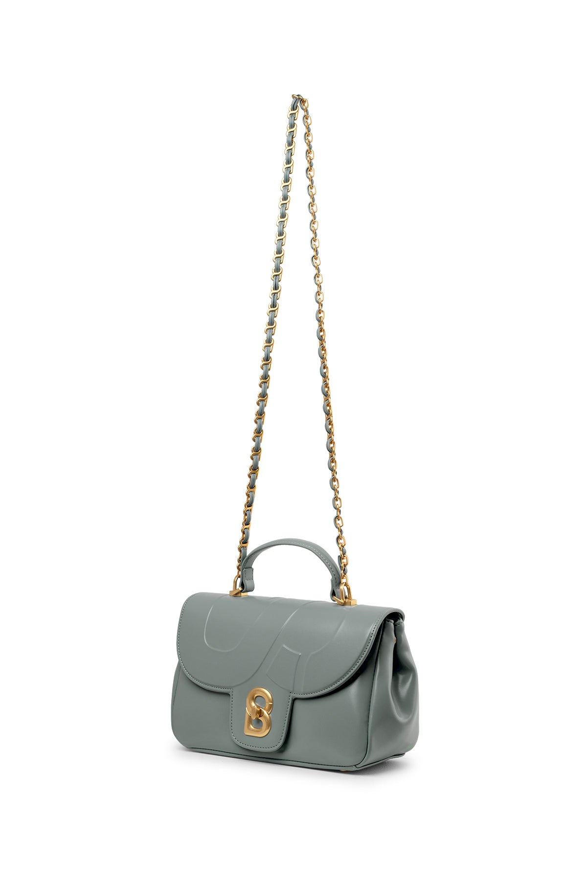 Alma Flap Bag Smooth Finish Small - Lily Pad