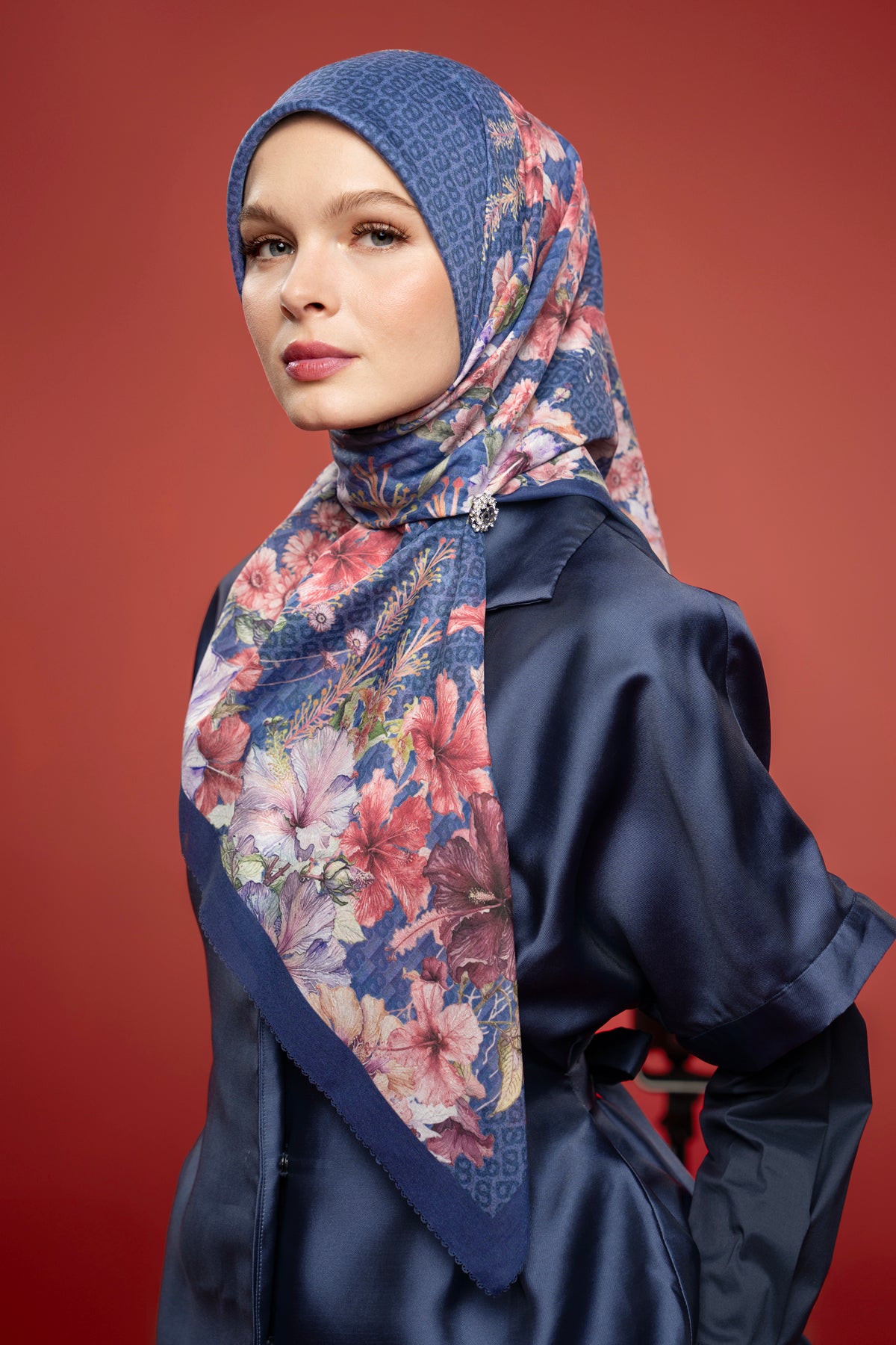 Bungaraya Square Series - Plumbago