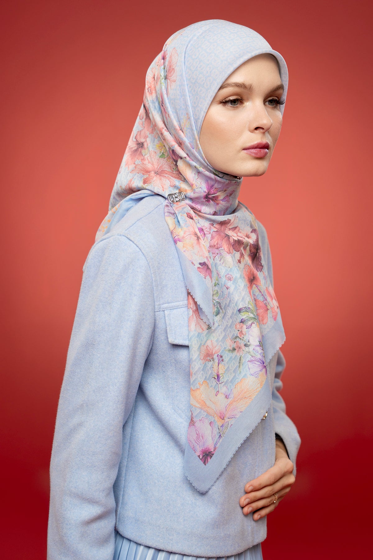 Bungaraya Square Series - Lobelia