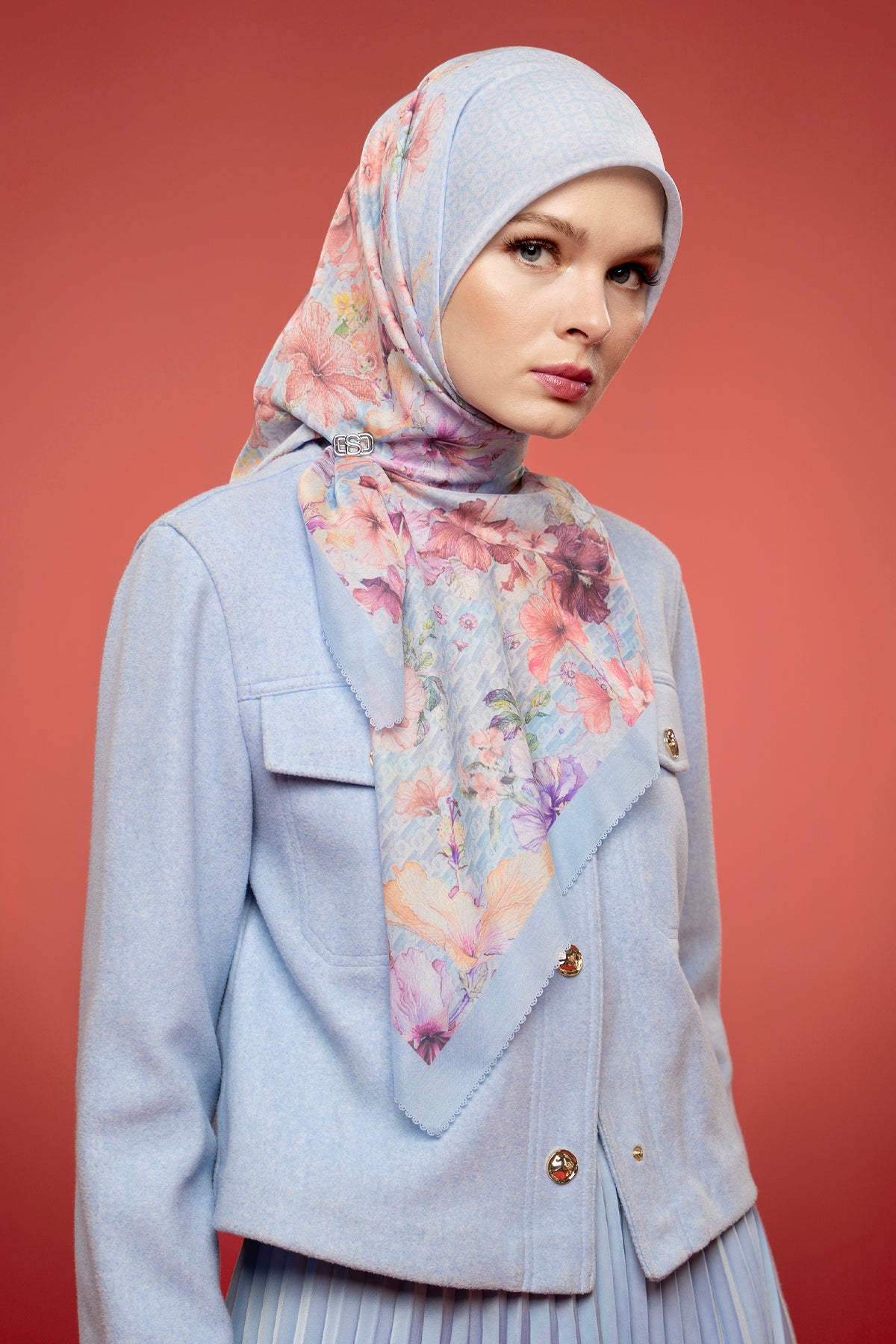 Bungaraya Square Series - Lobelia