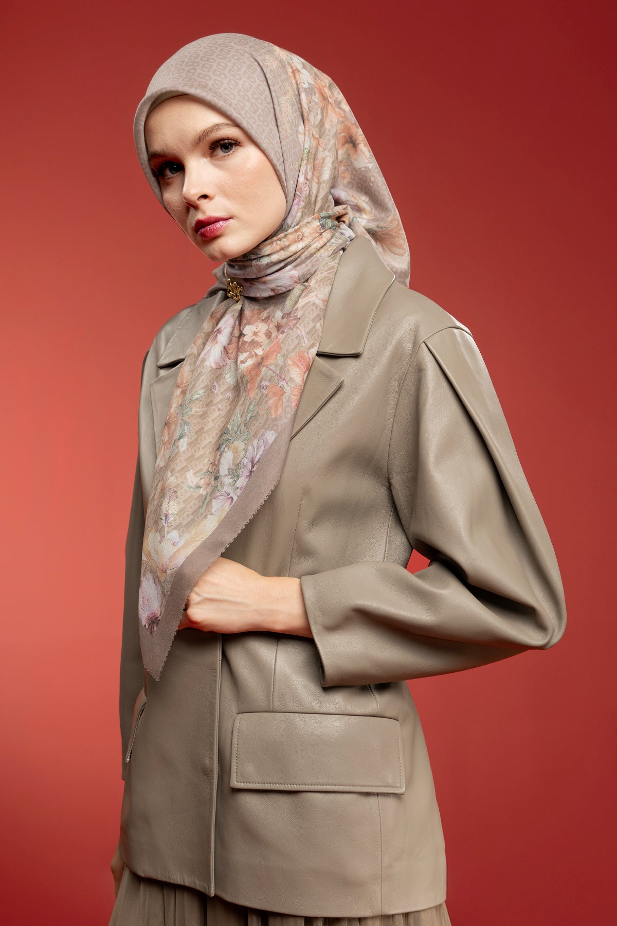 Bungaraya Square Series - Heliconia