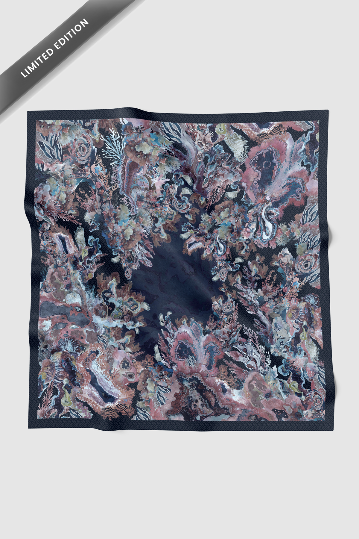 Dune Jacquard Voile Square - Bluvia