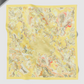 Dune Jacquard Voile Square - Sunny