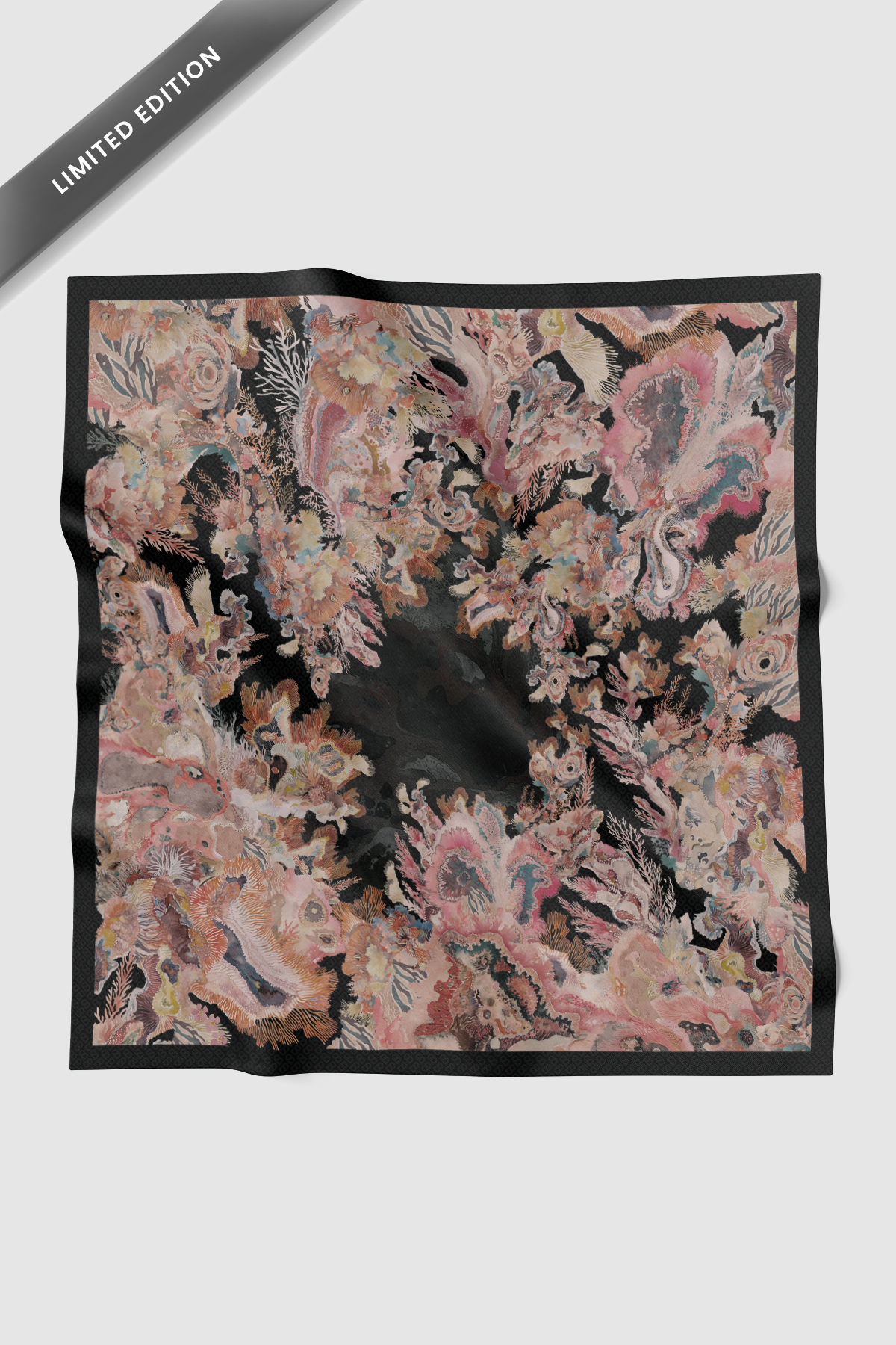 Dune Jacquard Voile Square - Underblack