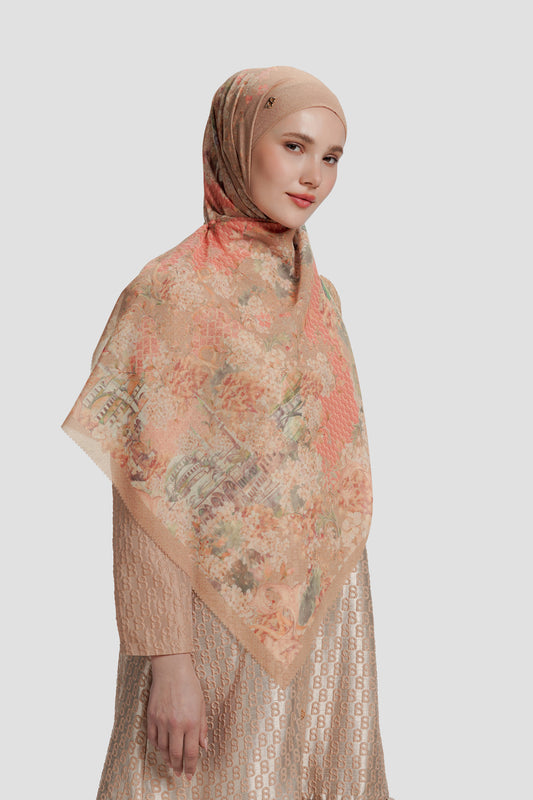 Istanbul Tie Back Shawl - Baklava