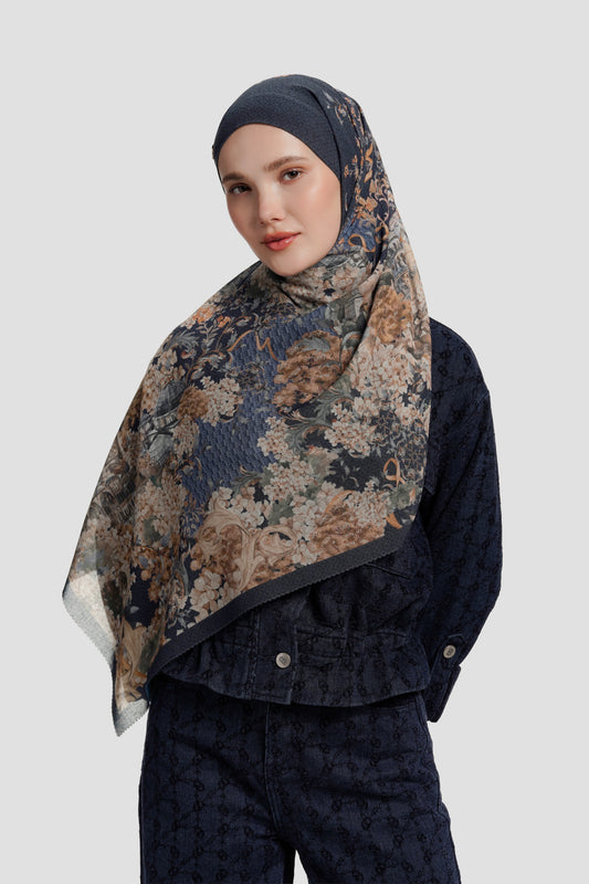 Istanbul Tie Back Shawl - Bosphorus