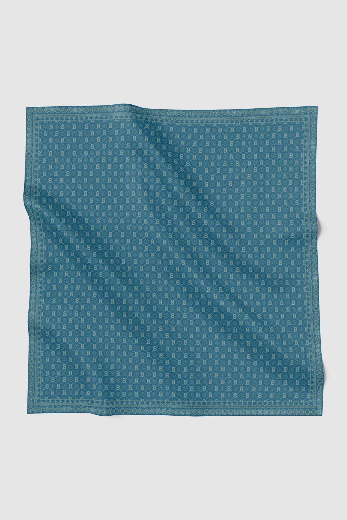 Songket Square - indigo