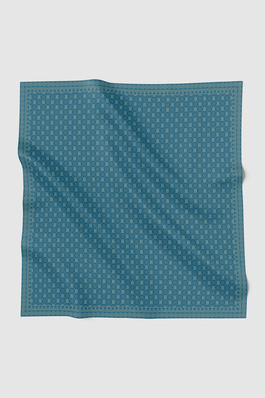 Songket Square - indigo