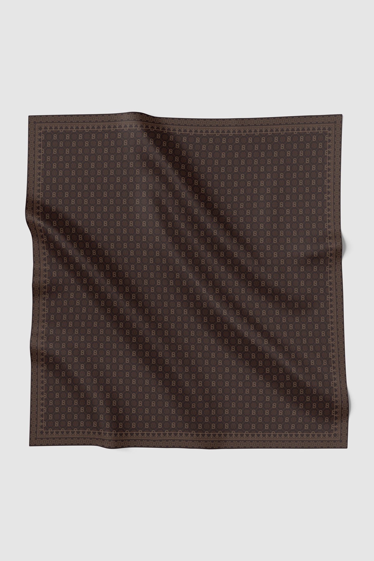Songket Square - Mahogany