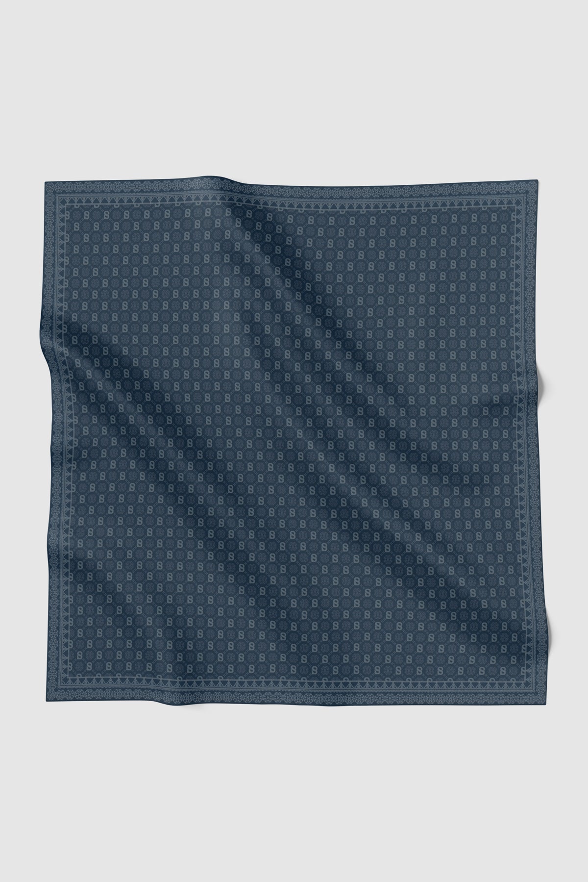 Songket Square - Maritime Blue