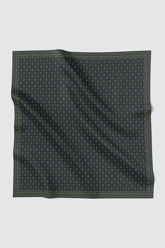 Songket Square - Peacock