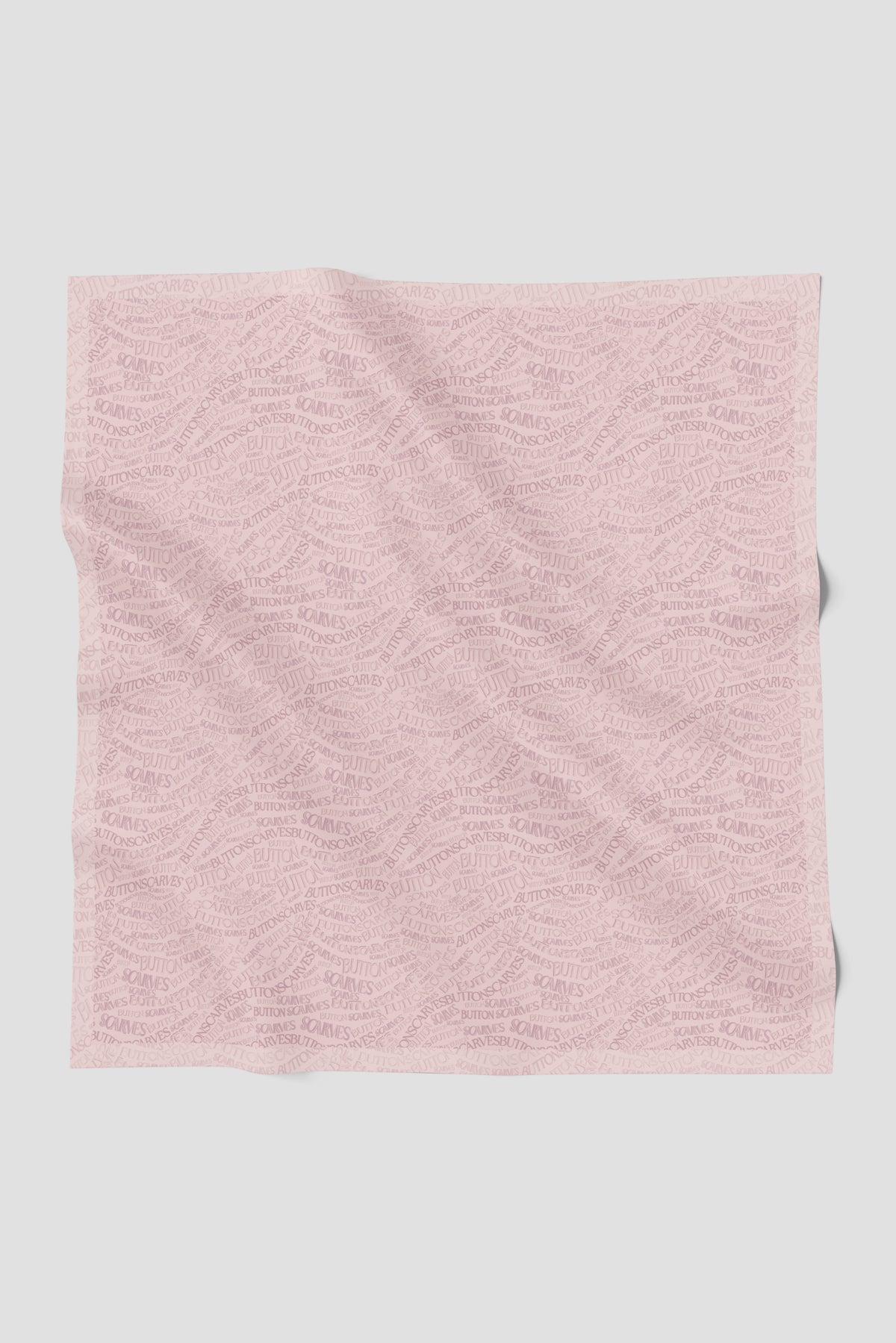 Waves Monogram Square - Pearl Blush