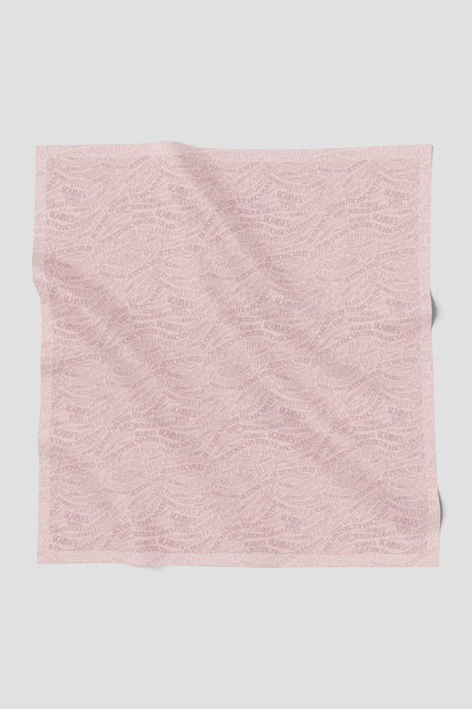 Waves Monogram Square - Pearl Blush