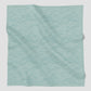 Waves Monogram Square - Turquoise
