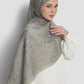 Waves Monogram Tie Back Shawl - Shadow