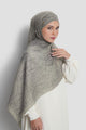 Waves Monogram Tie Back Shawl - Shadow