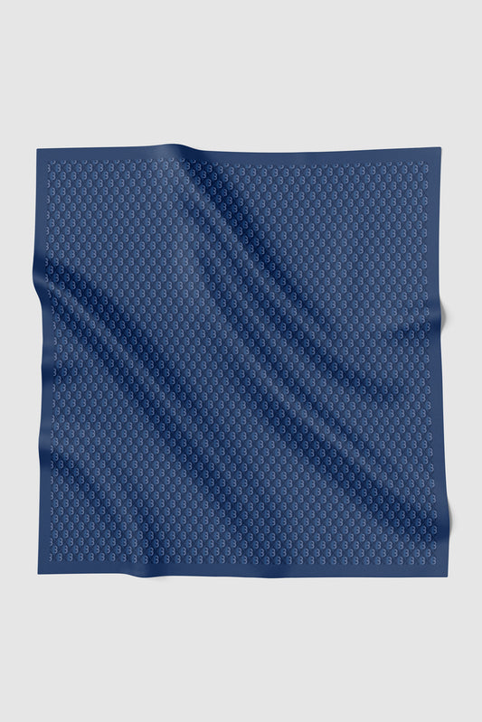 Prism Voile Square - Blueberry