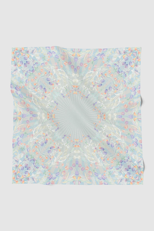 Tulip Voile Square - Pearl