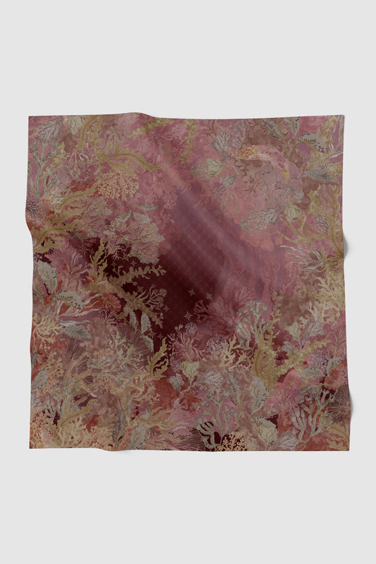 Under The Sea Voile Square - King Crab