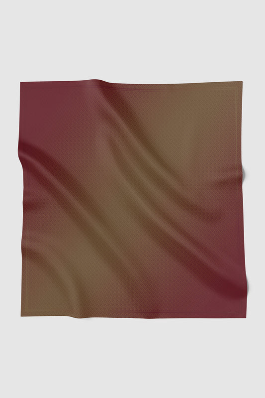 Bimu Horizon Satin Square - Mars