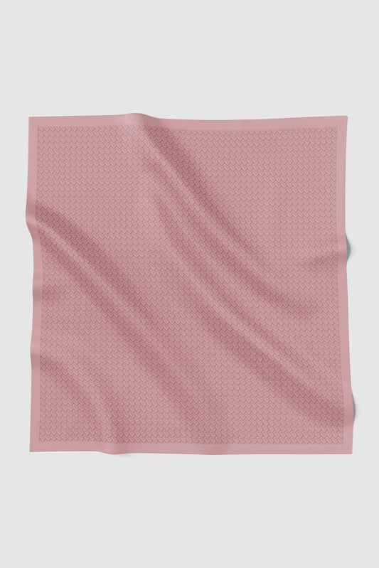 Bimu Twill Square - Coral Blush