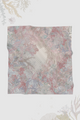Under The Sea Satin Square - Clam