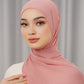 Georgette Tapis Shawl - Ash Rose