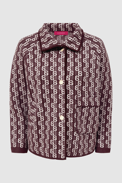 Leena Jacket - Burgundy