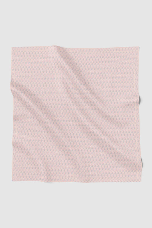 Interlock Voile Square - Bubblegum