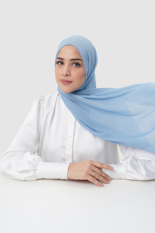 Everyday Twill Shawl - Forever Blue