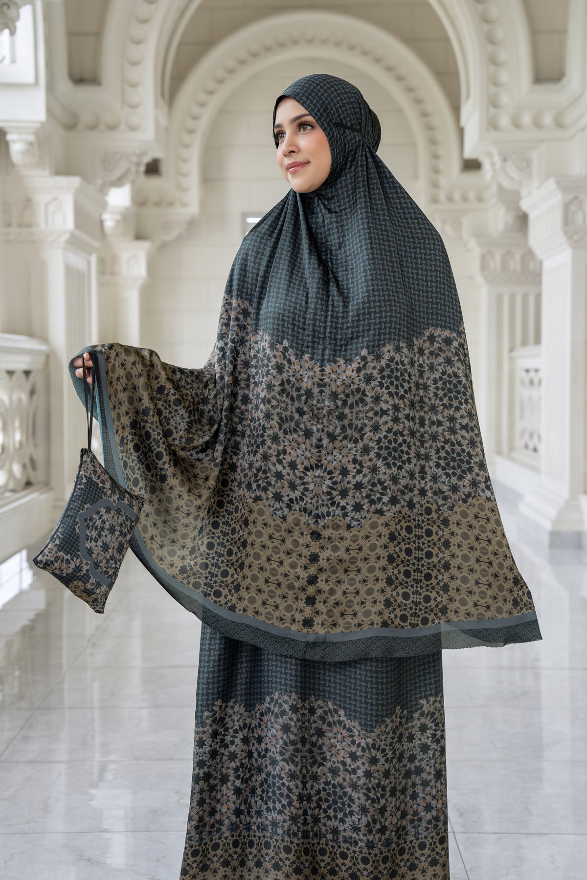 10502760759608-Haramain 2 Prayer Robe - Dates