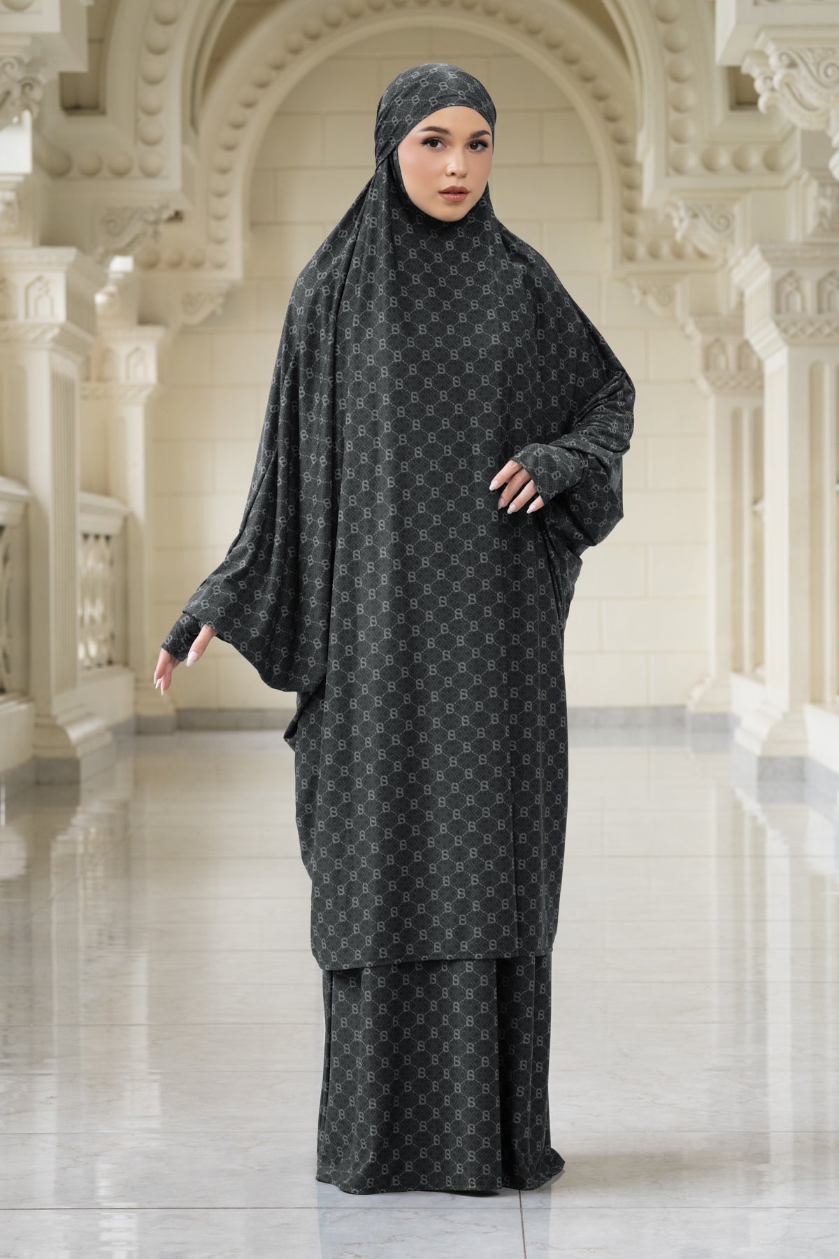 10649612747064-Beverly Prayer Robe - Black