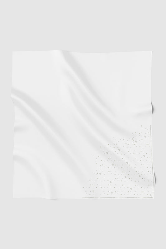 Everyday Glam Scarf - White