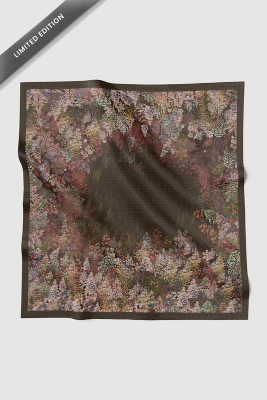 Holiday 3 Voile Square - Cocoa