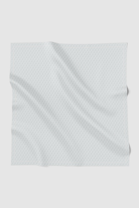 Interlock Voile Square - Cloud