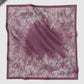 Holiday 3 Voile Square - Cranberry