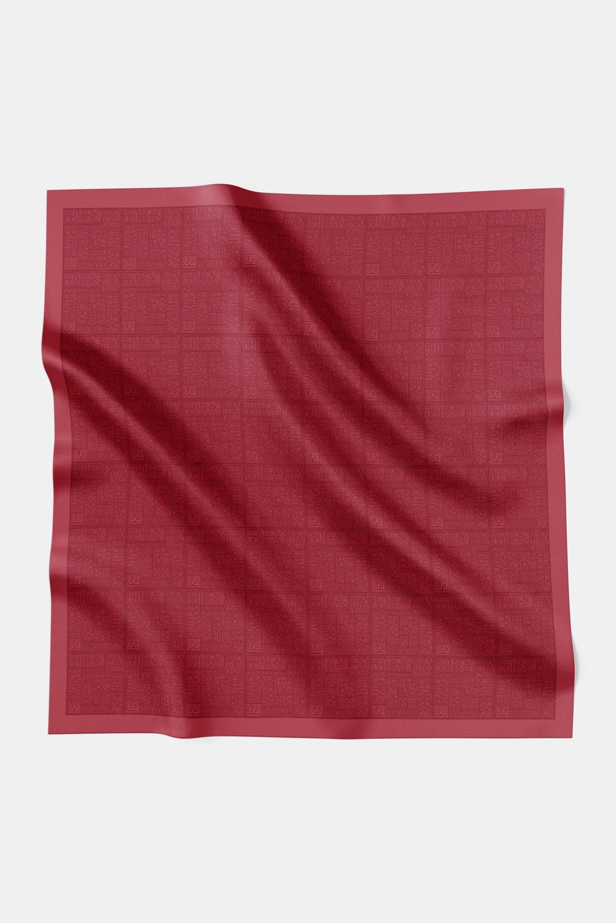 Typograph Square - Haute Red