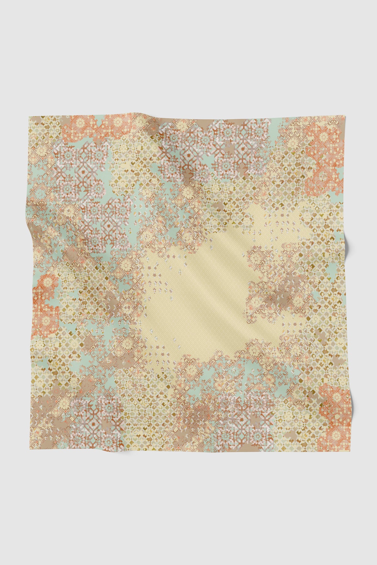 Moroccan Satin Square - Butter