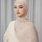 Tapis Satin Jacquard Shawl - Etherea
