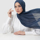 Everyday Twill Shawl - Dress Blue