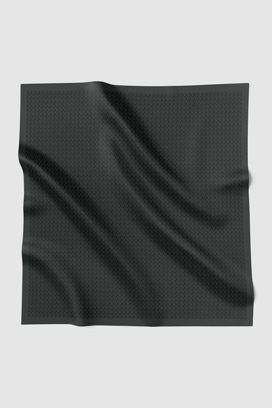 Bimu Twill Square - Charcoal
