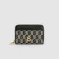 Monogram Wallet - Black