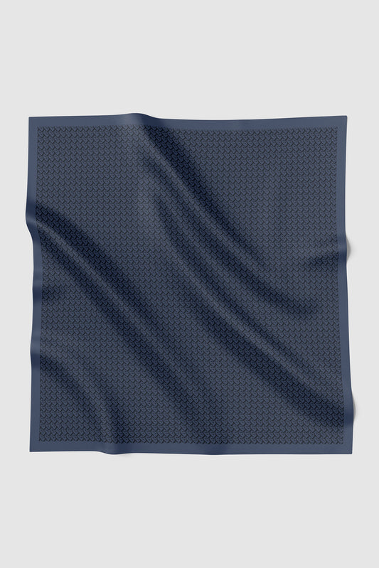 Bimu Twill Square - Dark Sapphire