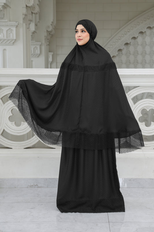 Safa Prayer Robe - Black